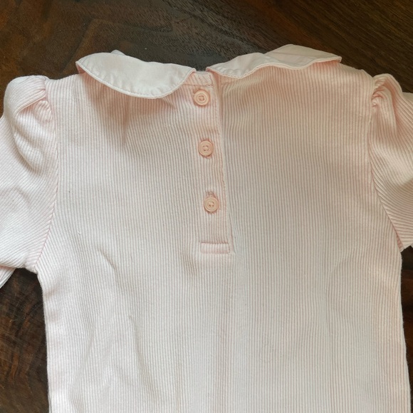 GAP Pink Long Sleeve Bodysuit - Picture 4 of 5